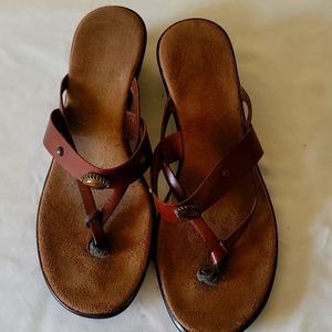 Brown sandals
